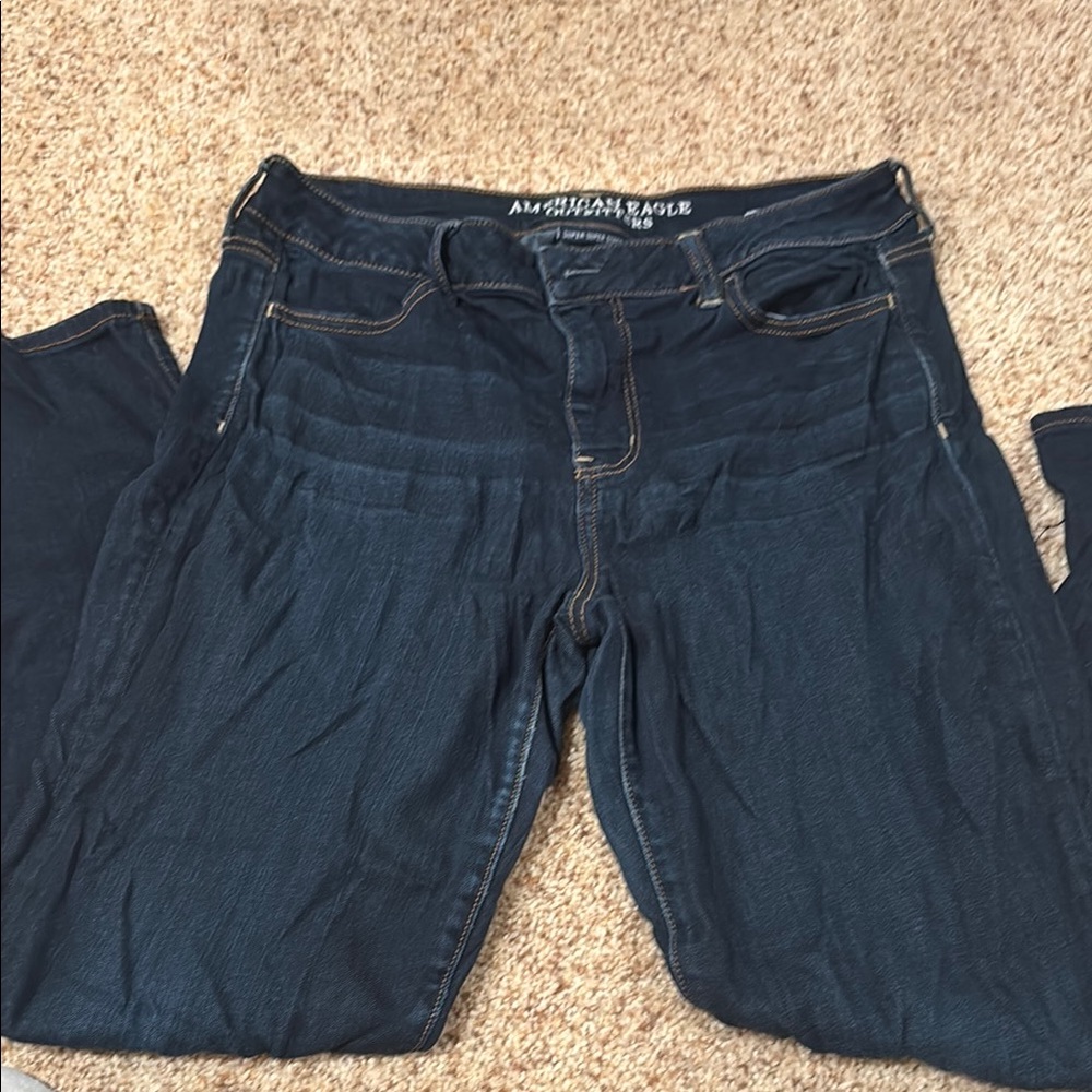 American Eagle Outfitters Blue Jeggings Classic Style